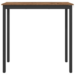 vidaXL Standing Bar Table Engineered Wood Rectangular 5
