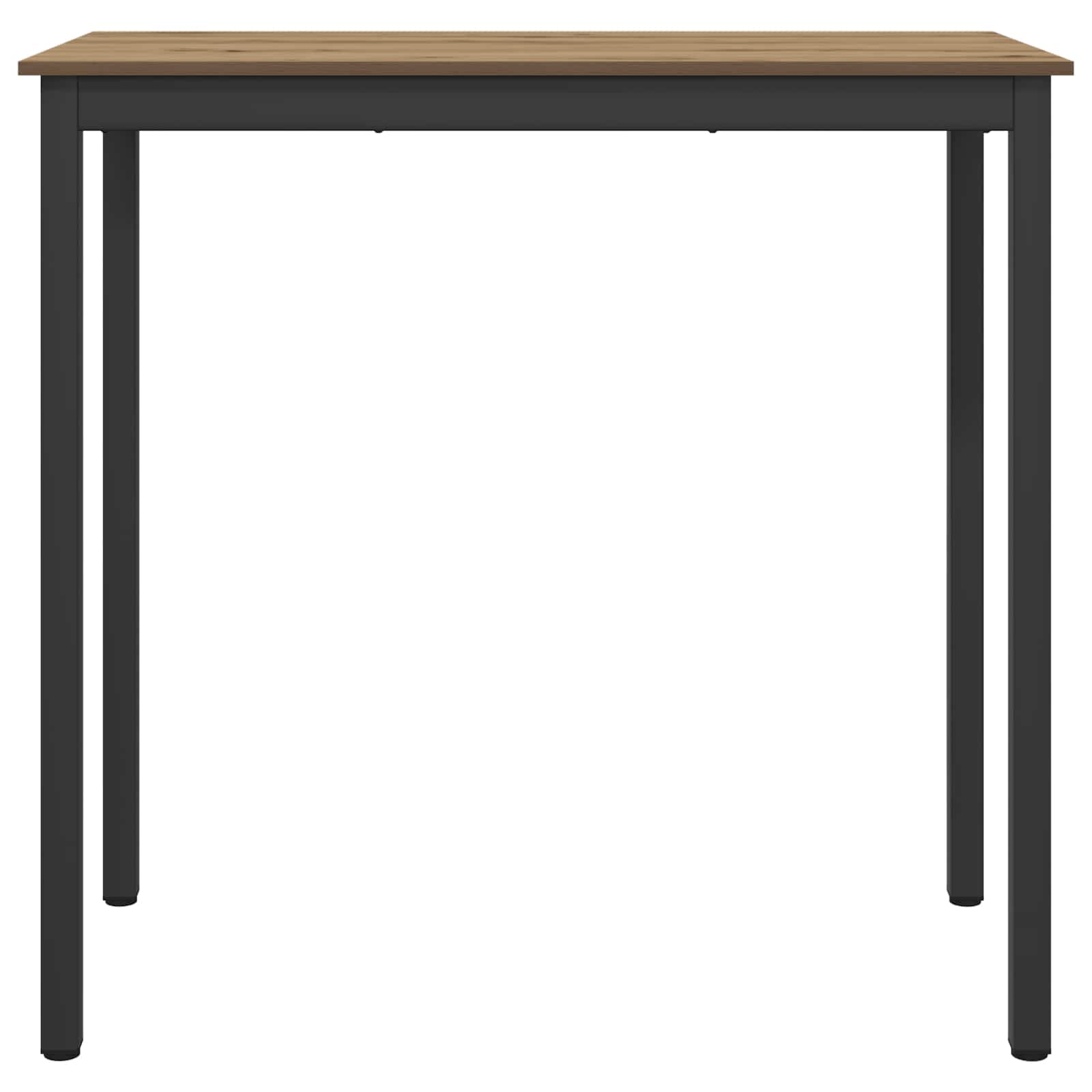 vidaXL Standing Bar Table Engineered Wood Rectangular 5
