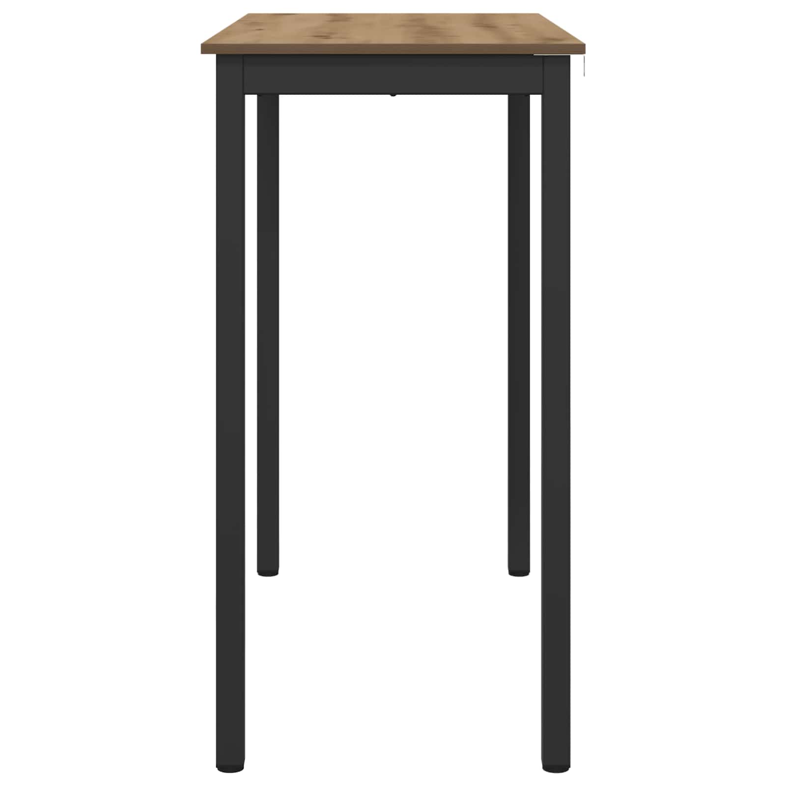 vidaXL Standing Bar Table Engineered Wood Rectangular 6