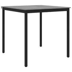 vidaXL Standing Bar Table Engineered Wood Square 2