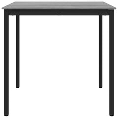 vidaXL Standing Bar Table Engineered Wood Square 6