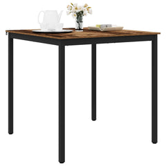 vidaXL Standing Bar Table Engineered Wood Square 3