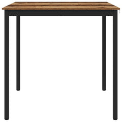 vidaXL Standing Bar Table Engineered Wood Square 6