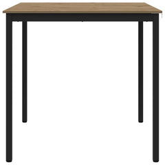 vidaXL Standing Bar Table Engineered Wood Square 6
