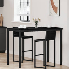vidaXL Standing Bar Table Engineered Wood Rectangular 1