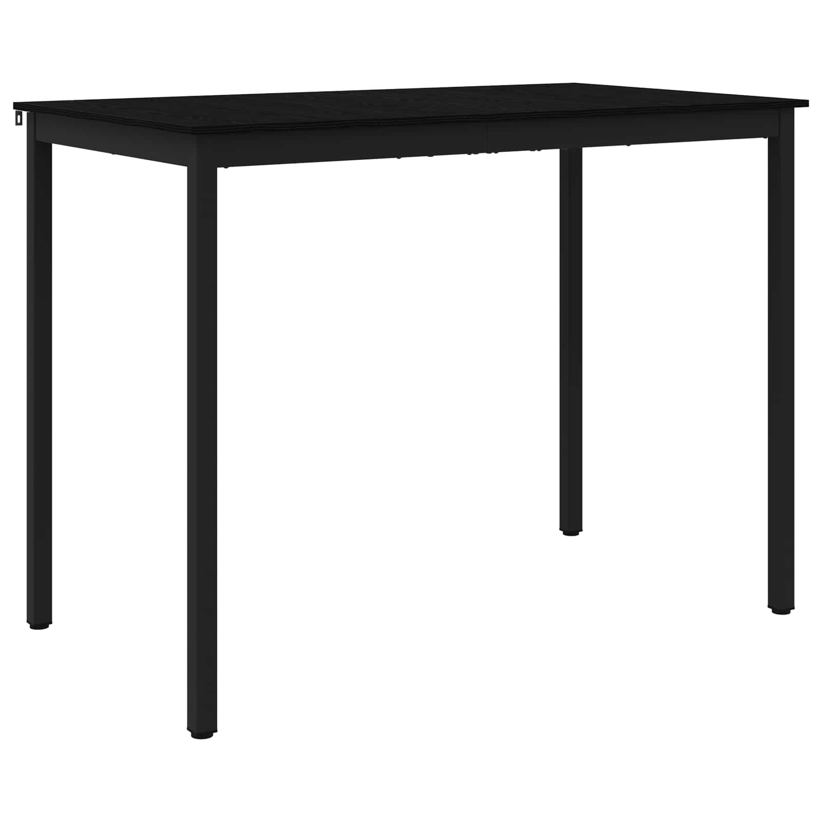 vidaXL Standing Bar Table Engineered Wood Rectangular 2
