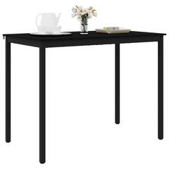vidaXL Standing Bar Table Engineered Wood Rectangular 3