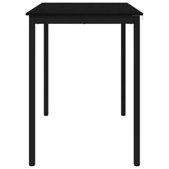 vidaXL Standing Bar Table Engineered Wood Rectangular 6