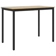 vidaXL Standing Bar Table Engineered Wood Rectangular 2