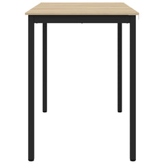 vidaXL Standing Bar Table Engineered Wood Rectangular 6