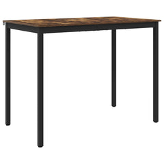 vidaXL Standing Bar Table Engineered Wood Rectangular 2