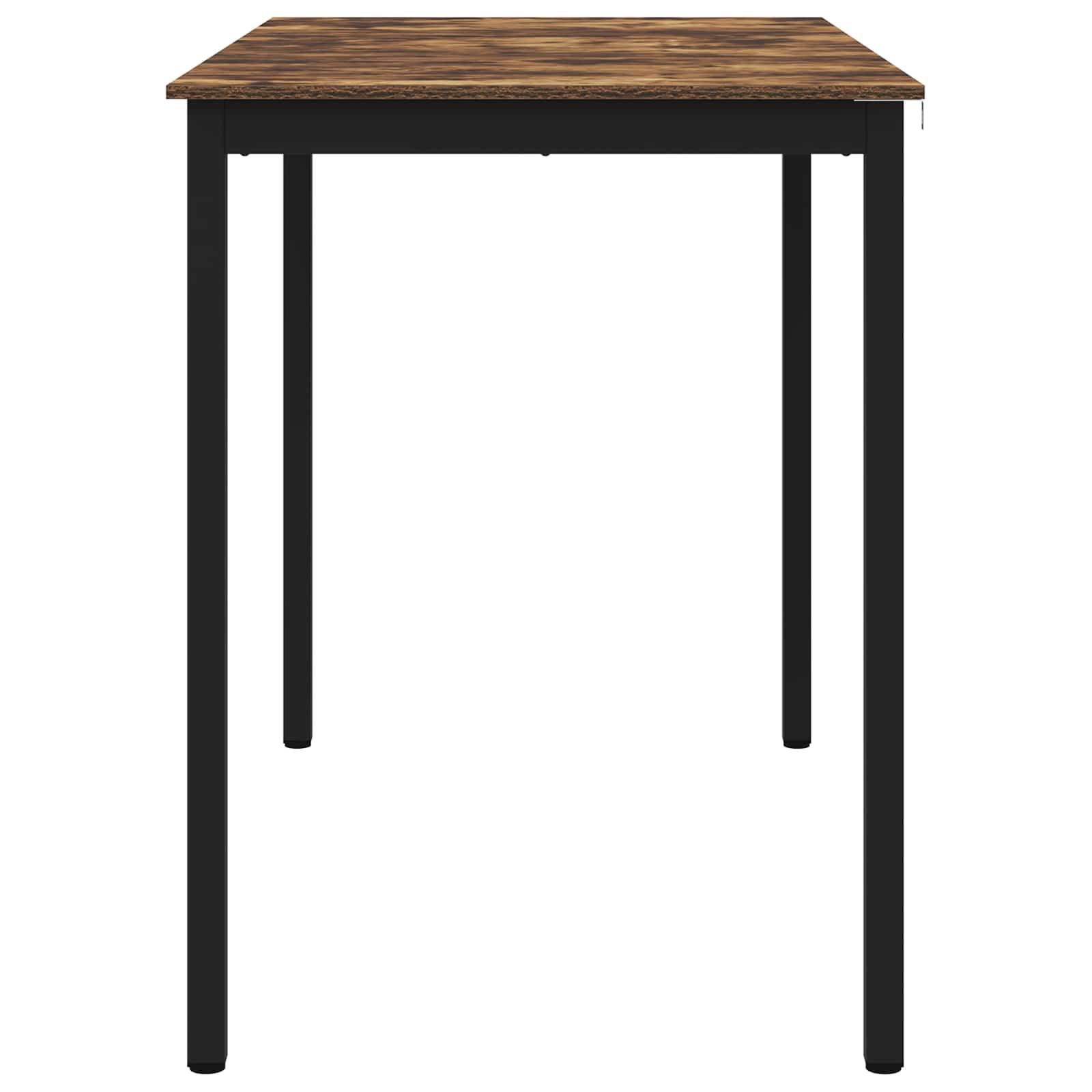 vidaXL Standing Bar Table Engineered Wood Rectangular 6