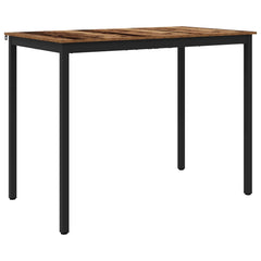 vidaXL Standing Bar Table Engineered Wood Rectangular 2