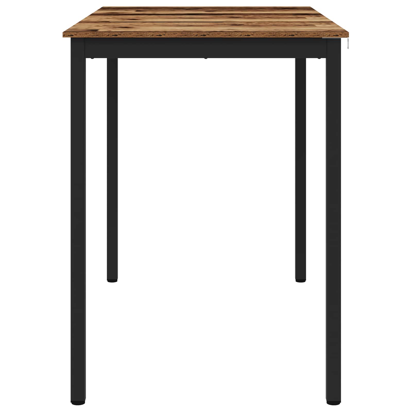 vidaXL Standing Bar Table Engineered Wood Rectangular 6