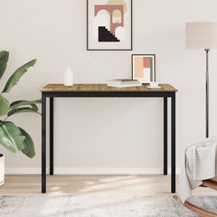 vidaXL Standing Bar Table Engineered Wood Rectangular 4