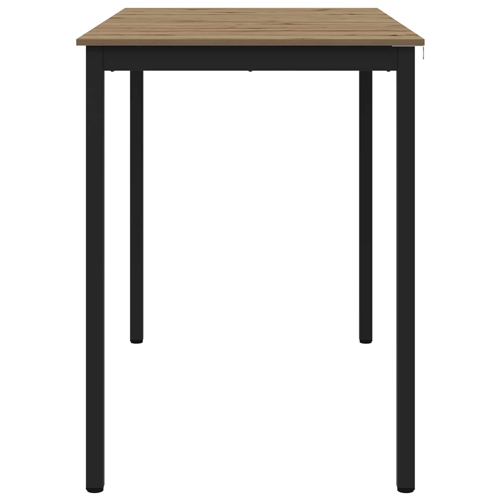 vidaXL Standing Bar Table Engineered Wood Rectangular 6