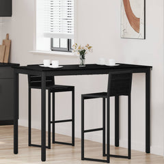 vidaXL Standing Bar Table Engineered Wood Rectangular 1