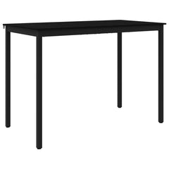 vidaXL Standing Bar Table Engineered Wood Rectangular 2