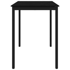 vidaXL Standing Bar Table Engineered Wood Rectangular 6
