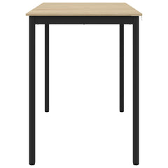vidaXL Standing Bar Table Engineered Wood Rectangular 6