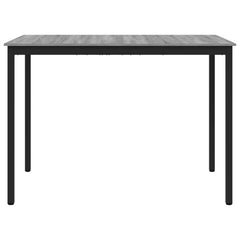 vidaXL Standing Bar Table Engineered Wood Rectangular 5