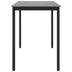 vidaXL Standing Bar Table Engineered Wood Rectangular 6
