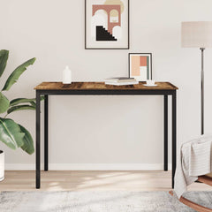 vidaXL Standing Bar Table Engineered Wood Rectangular 4