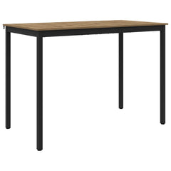 vidaXL Standing Bar Table Engineered Wood Rectangular 2