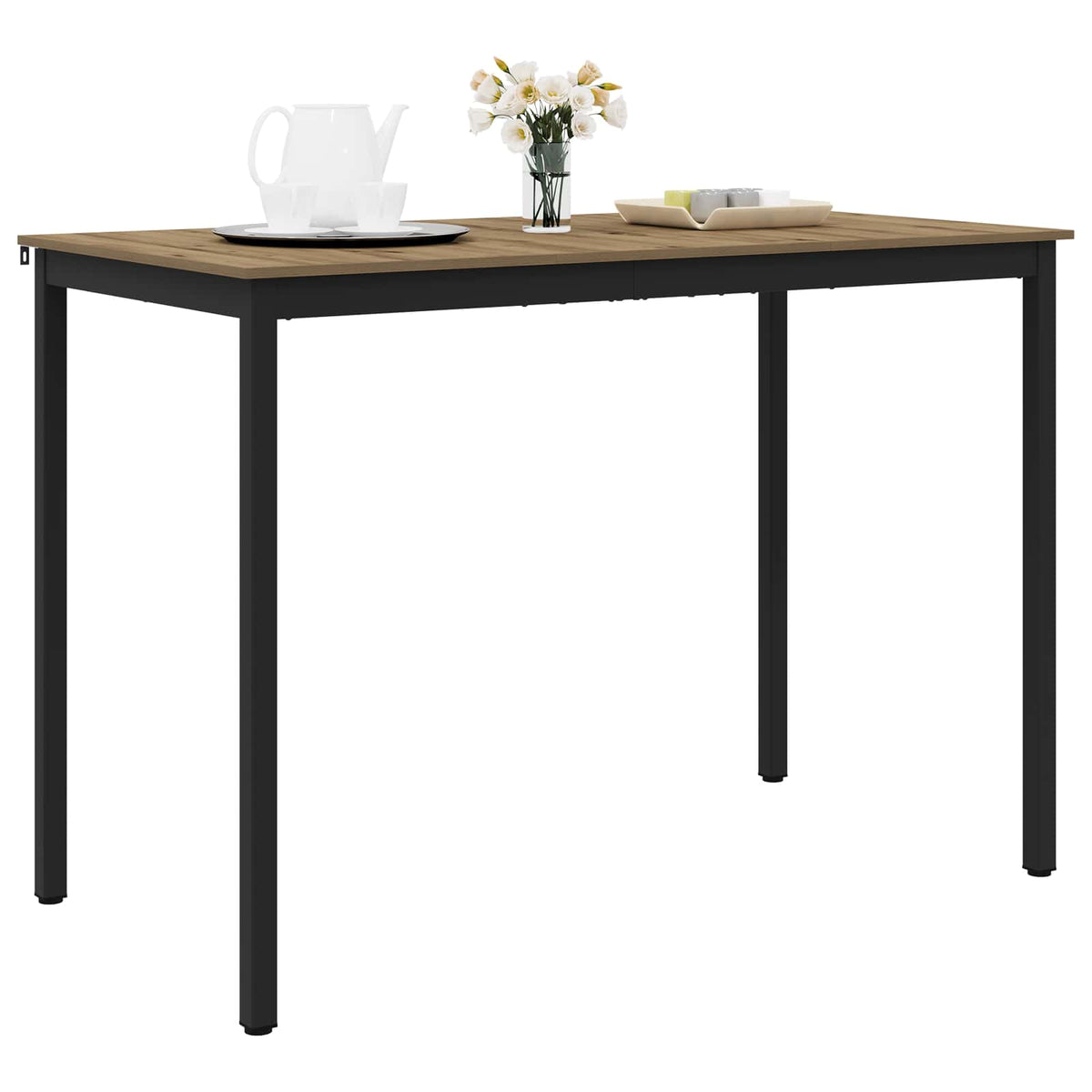Standing Bar Table Engineered Wood Rectangular Artisan oak 150 cm 80 cm