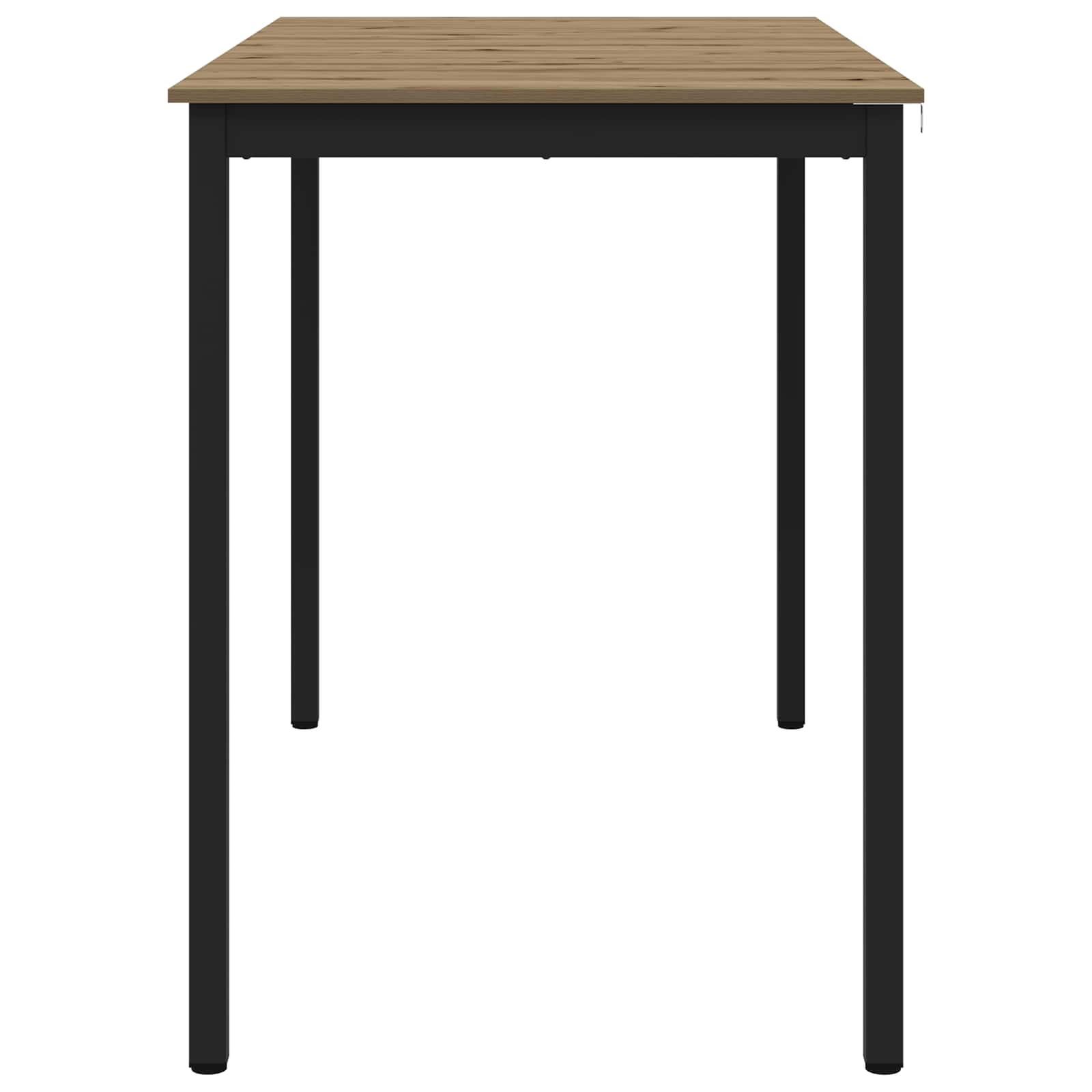 vidaXL Standing Bar Table Engineered Wood Rectangular 6