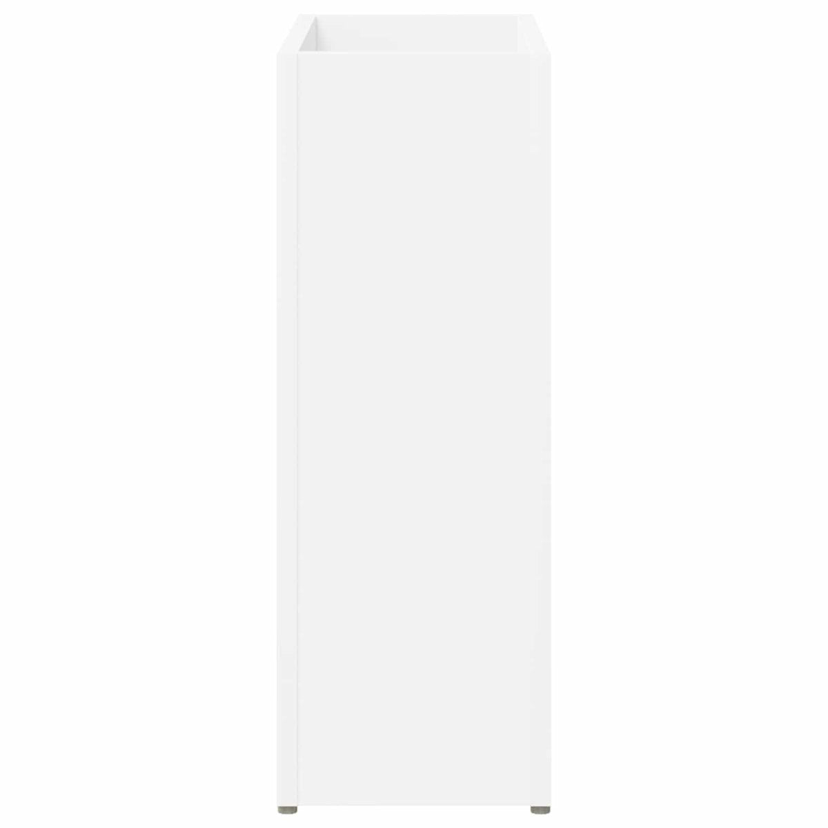 Umbrella Stand White Engineered Wood, image 6