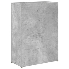 vidaXL Umbrella Stand Concrete Grey 40 x 20 x 55.5 cm Engineered Wood 2