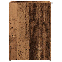 vidaXL Umbrella Stand Old Wood 40 x 20 x 55.5 cm Engineered Wood 5
