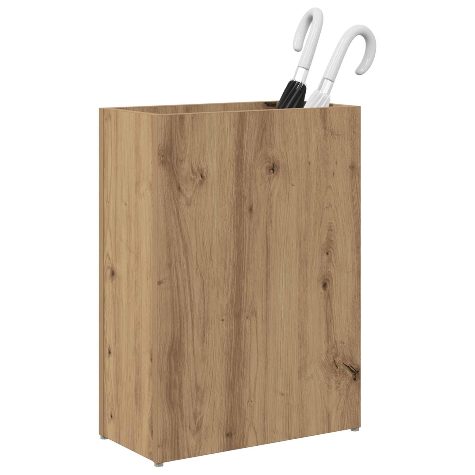 vidaXL Umbrella Stand Artisan Oak 40 x 20 x 55.5 cm Engineered Wood 3