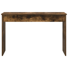 vidaXL Keyboard Stand Smoked Oak 100 x 32 x 64 cm Engineered Wood 5