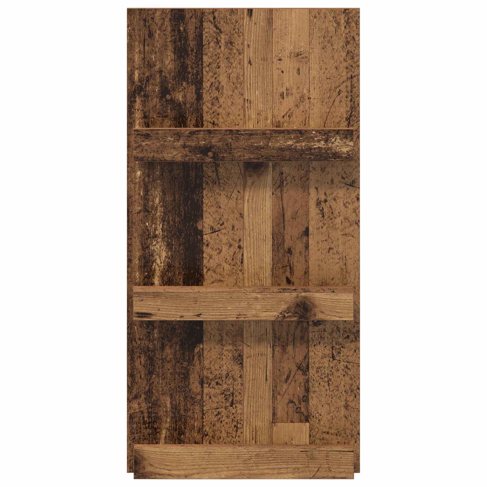 vidaXL Magazine Rack Old Wood 51 x 11 x 102 cm Engineered Wood 5
