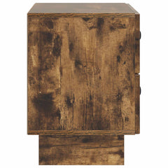 vidaXL Bedside Cabinet Smoked Oak 62 x 34.5 x 47.5 cm Engineered Wood 6