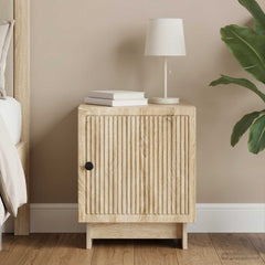 vidaXL Bedside Cabinet Sonoma Oak 43 x 34.5 x 50 cm Engineered Wood 1