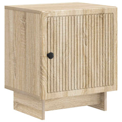 vidaXL Bedside Cabinet Sonoma Oak 43 x 34.5 x 50 cm Engineered Wood 2