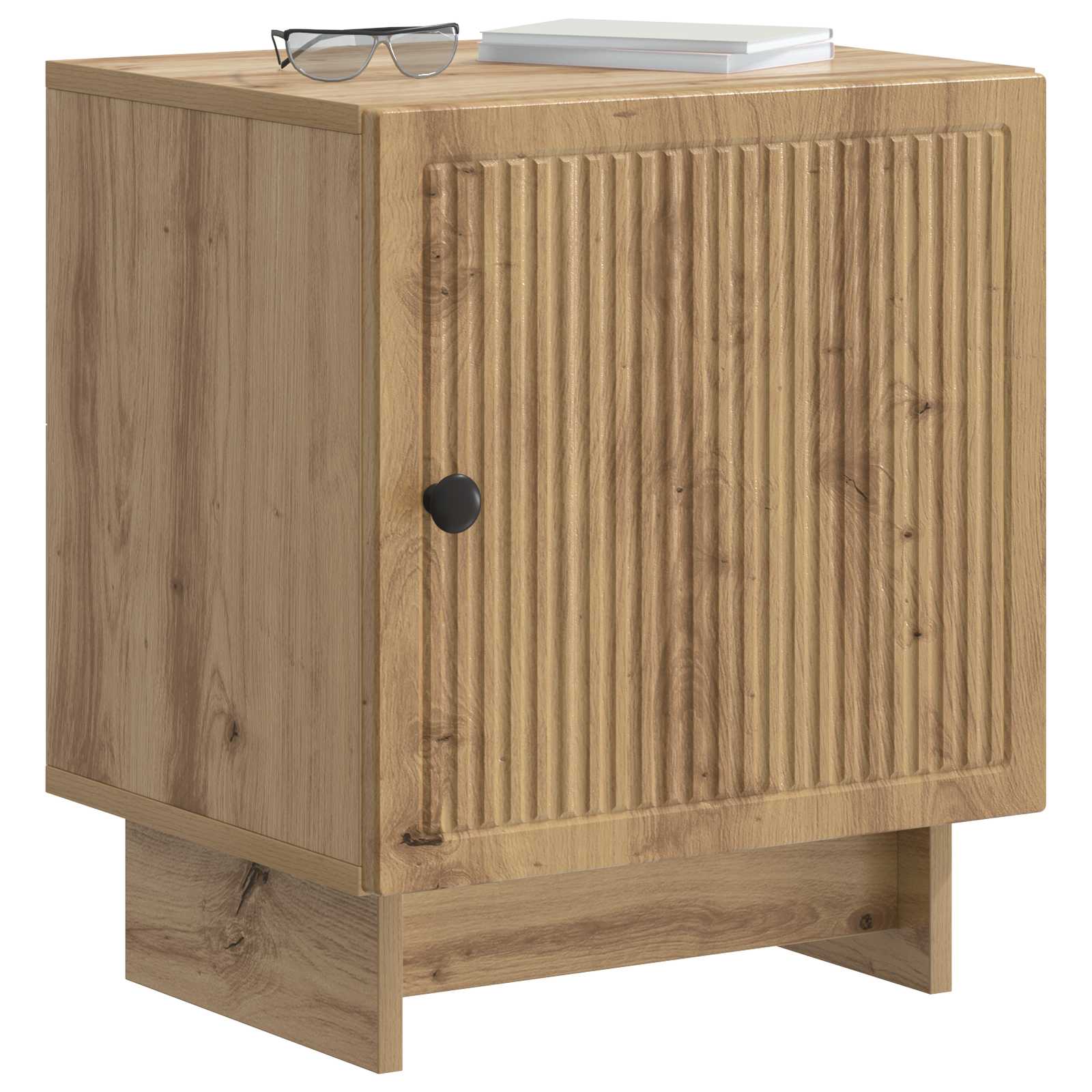 vidaXL Bedside Cabinet Artisan Oak 43 x 34.5 x 50 cm Engineered Wood 3