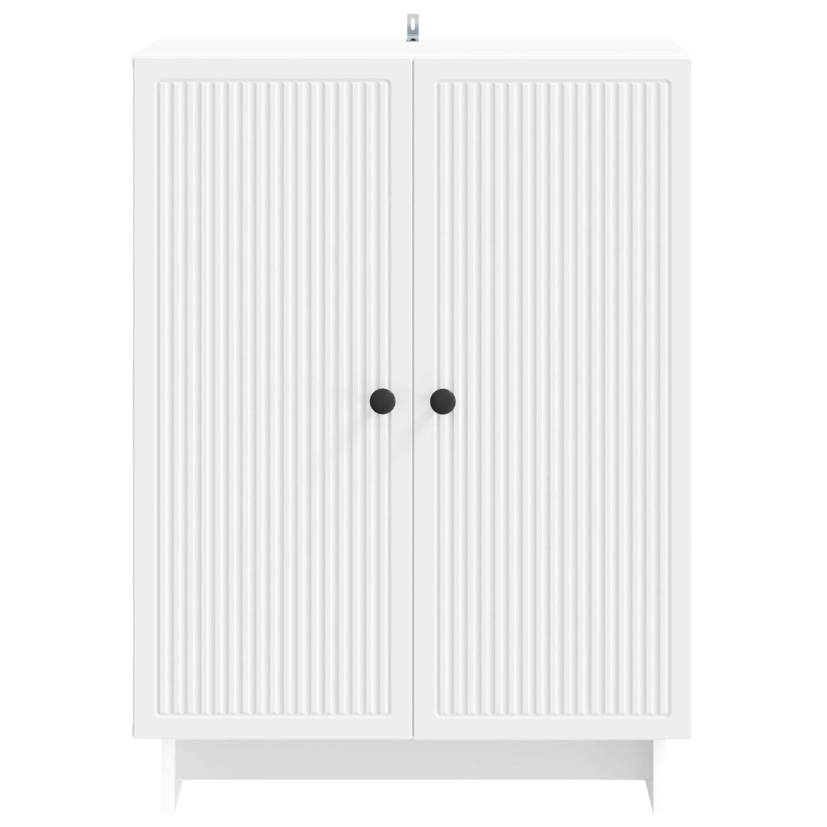 Sideboard 66 x 34.5 x 90 cm Engineered Wood White