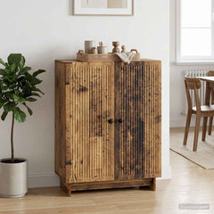 Sideboard 66 x 34.5 x 90 cm Engineered Wood Old wood