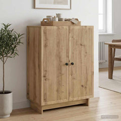 Sideboard 66 x 34.5 x 90 cm Engineered Wood Artisan oak