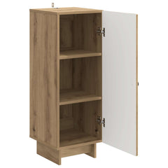 vidaXL Sideboard Artisan Oak 33 x 34.5 x 90 cm Engineered Wood 5