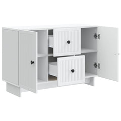 Sideboard 89 x 34.5 x 60 cm Engineered Wood White