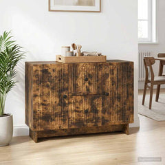Sideboard 89 x 34.5 x 60 cm Engineered Wood Smoked oak
