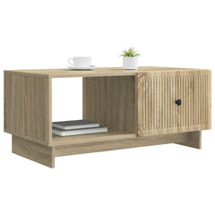 Coffee Table 90 x 50 x 40 cm Engineered Wood Sonoma oak