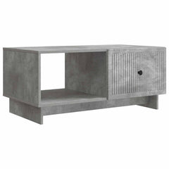 vidaXL Coffee Table Concrete Grey 90 x 50 x 40 cm Engineered Wood 2