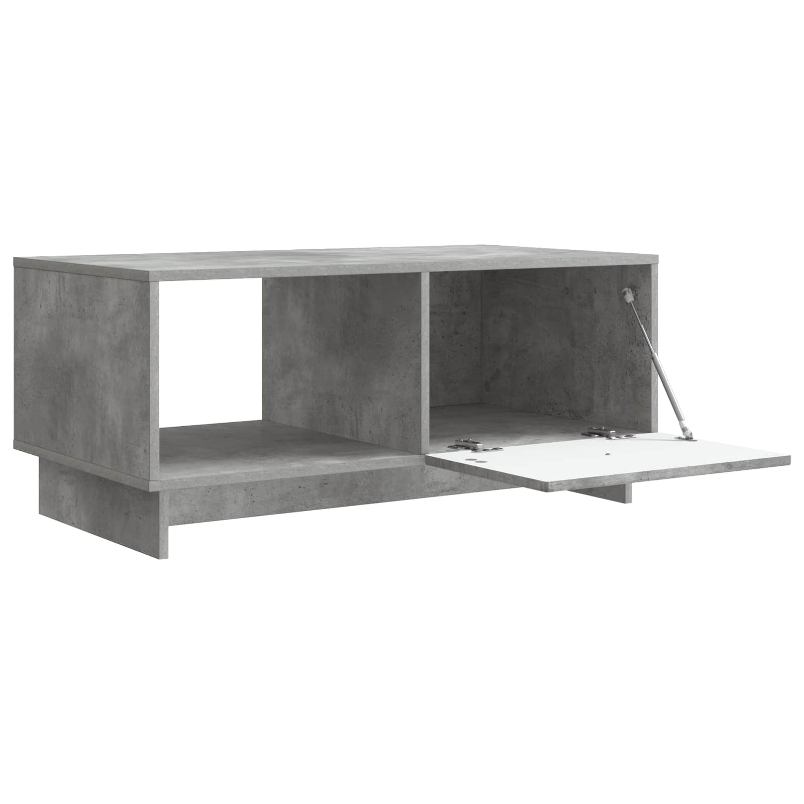 vidaXL Coffee Table Concrete Grey 90 x 50 x 40 cm Engineered Wood 4