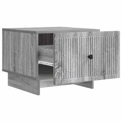 vidaXL Coffee Table Grey Sonoma 49 x 50 x 40 cm Engineered Wood 4